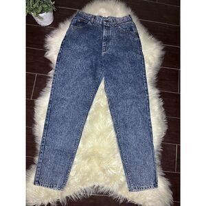 Lee vintage acid washed straight legged denim jeans sz 10 med
